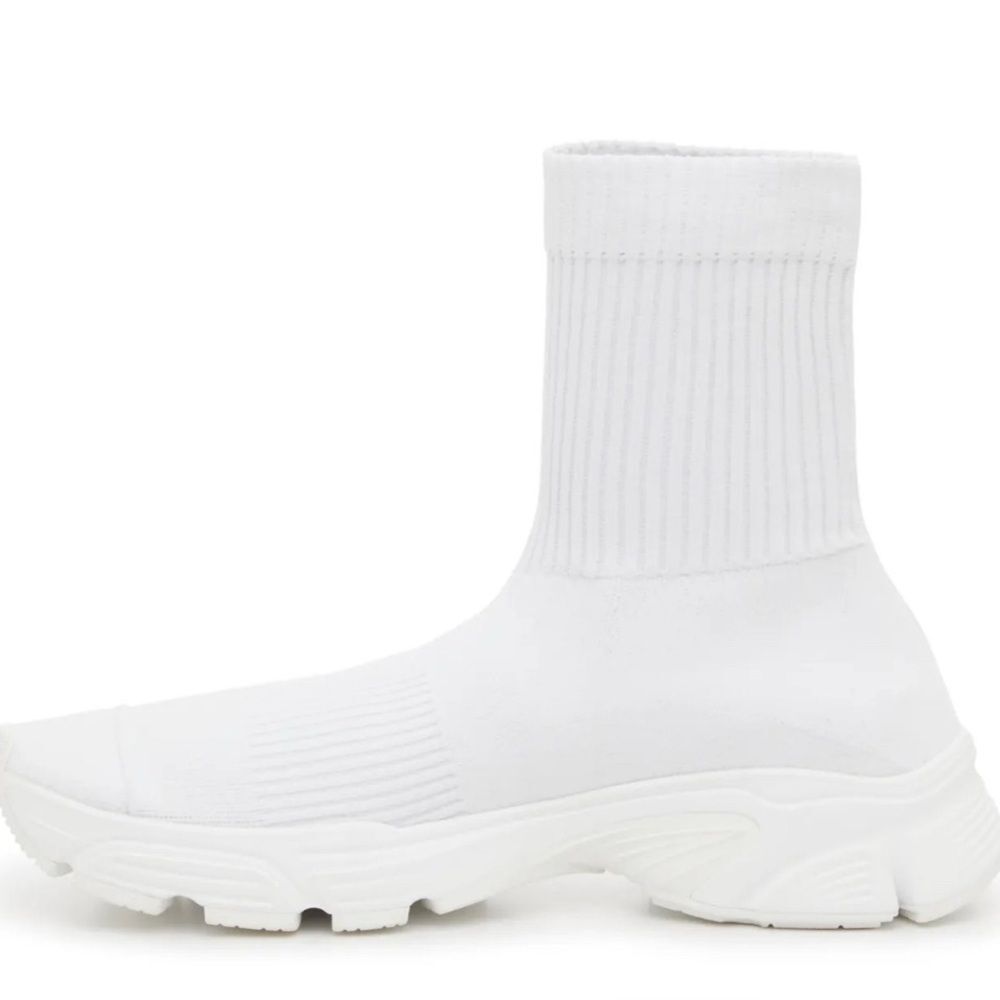 Balenciaga Speed 3.0 Knit High Top Sock Sneakers in White, New, Size 40 - Picture 5 of 16